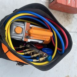 Vacum Pump And Gauges 