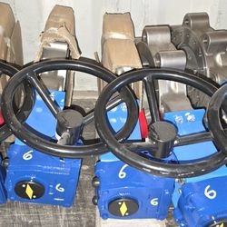 Jamesbury 6" Lugged Butterfly Valve Stainless Steel Lot Of 4