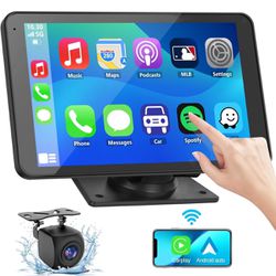 Portable Touchscreen Wireless CarPlay Stereo