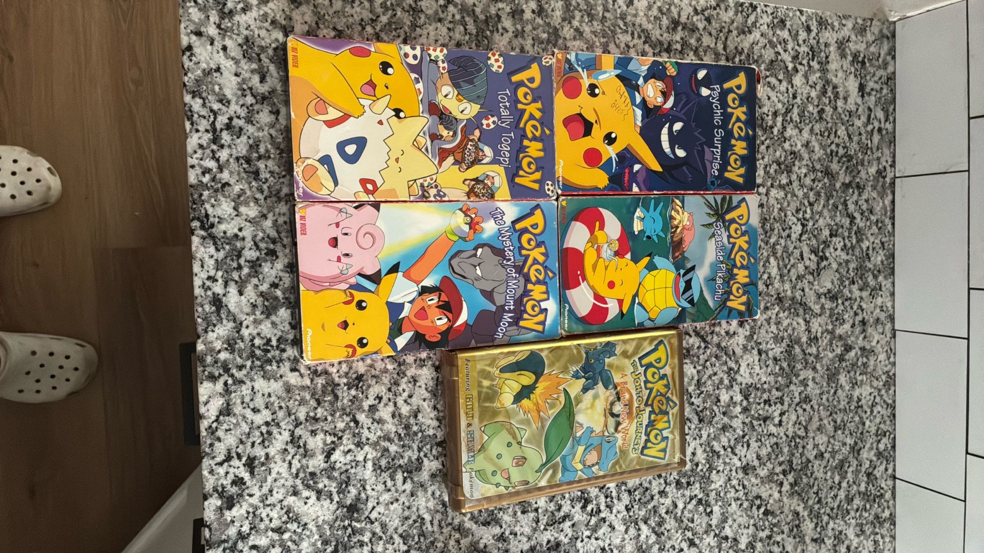 VHS Pokémon Movies Collection
