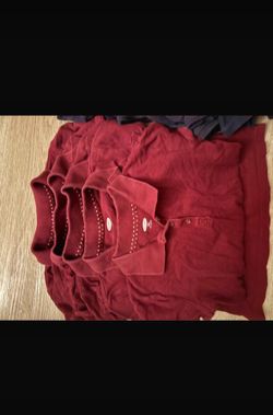 Girls uniform shirts