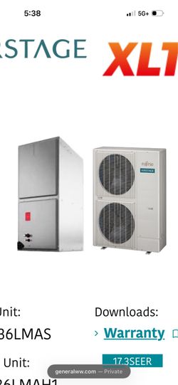 Fujitsu Airstage Outdoor Unit