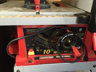 Tradesman 10” Table Saw