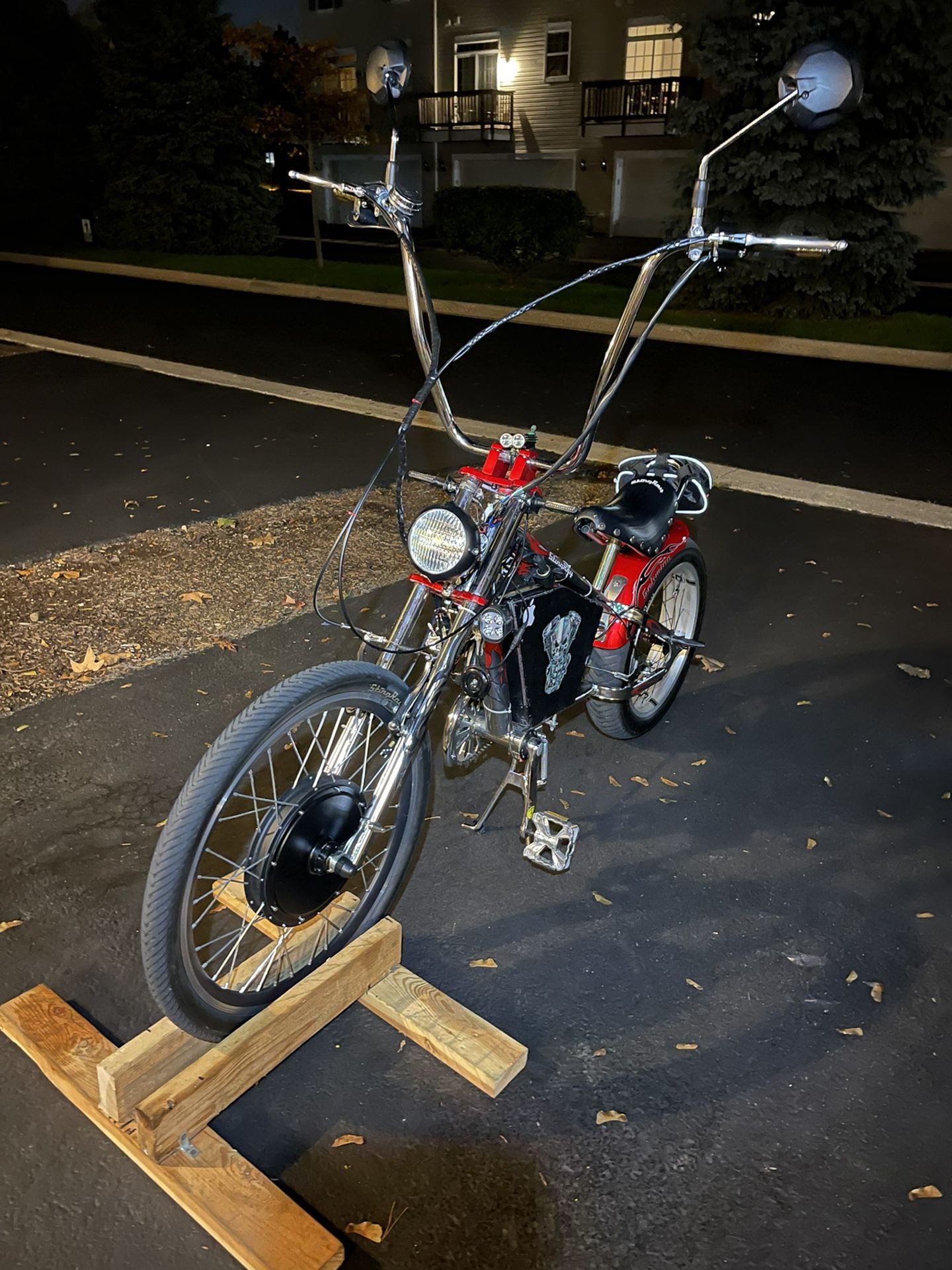 Brand New custom Made Electric Bike chopper (trade For Car Or