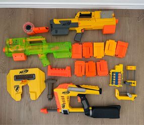 Nerf Gun Lot NERF N-Strike Deploy CS-6 etc