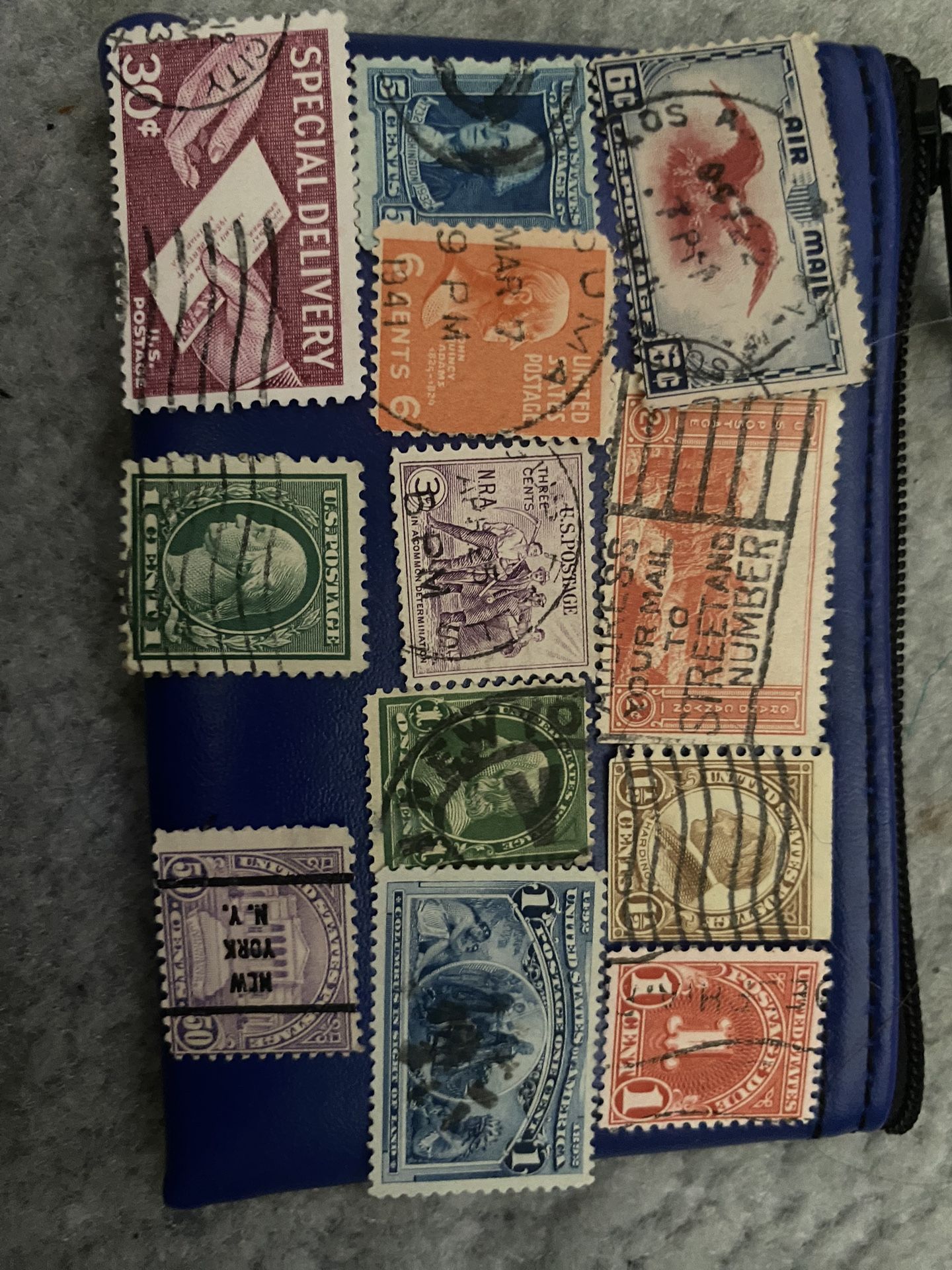US postage stamps