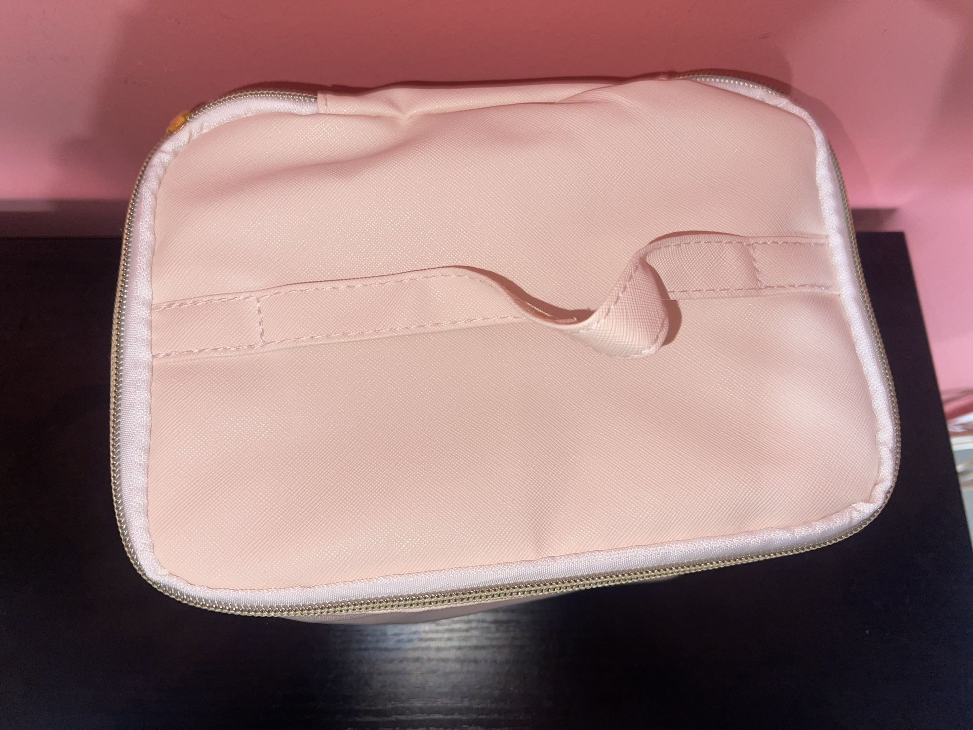 Makeup Bag With Brush Holder