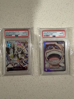 One Piece Card Game Luffy PSA 10