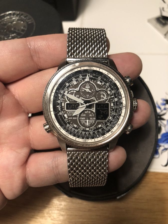 Citizen Eco-Drive Navihawk (JY8030-83E) SPECIAL SALE!!