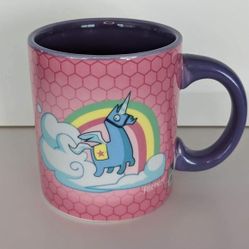 Spencer's Fortnite Llama Unicorn Loot Pink Epic Games Coffee Mug Large 2018 Disney Goofy Sketchbook Mug