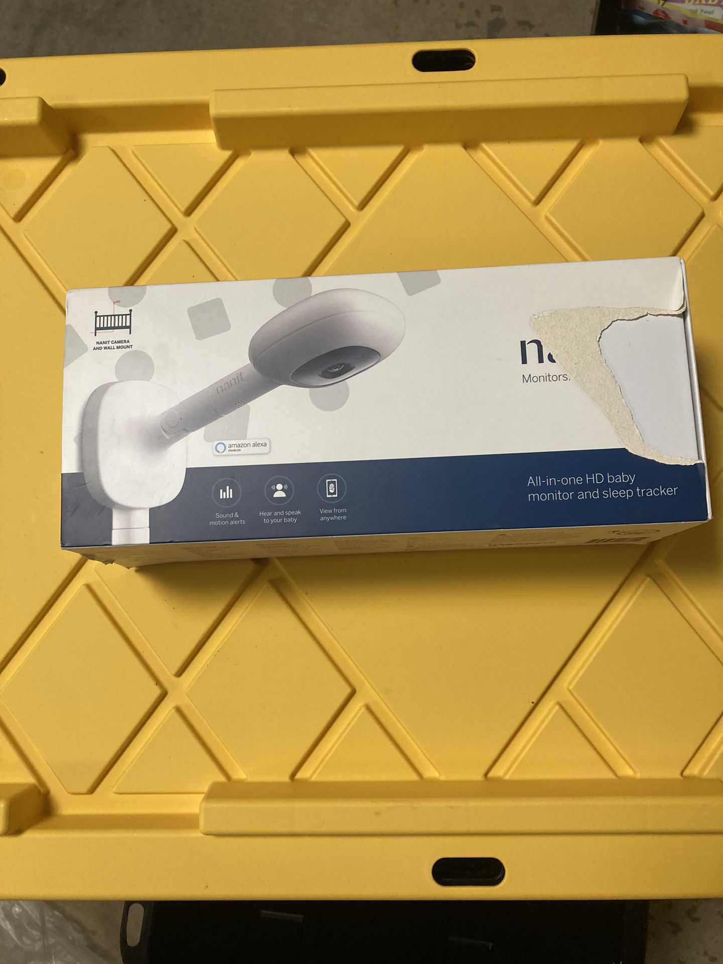 nanit Plus Baby Monitor with Wall Mount