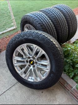 Chevy Silverado Yukon sierra Denali rims and tires