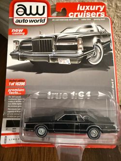 Auto World 1977 Lincoln Continental Mark V – Premium 1:64 Die-Cast