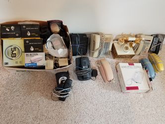 Old land line phones