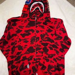 Bape Camo Shark Full Zip Hoodie