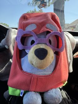 BUILD A BEAR Bluey Plush Puppy with Granny Janet Costume Blue Theme Song Sound