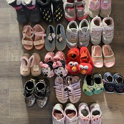 Girl shoes size 4-size 10 lot( see prices in description)