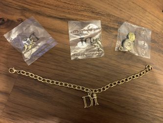 Diamonds International Caribbean Bracelet with 3 Charms Set New