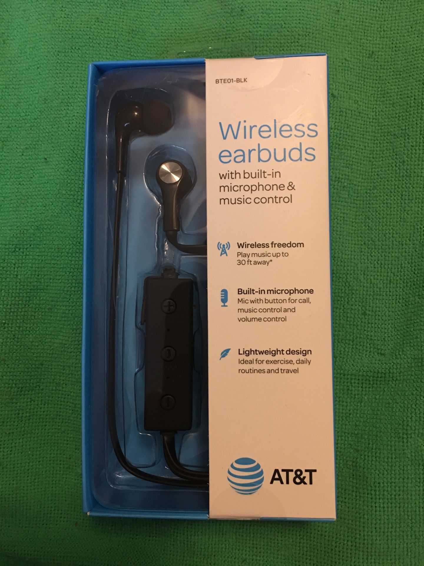 WIRELESS EARBUDS by AT&T NEW!