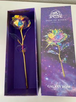 Forever Rose Dose of Roses Beverly Hills Galaxy Rose