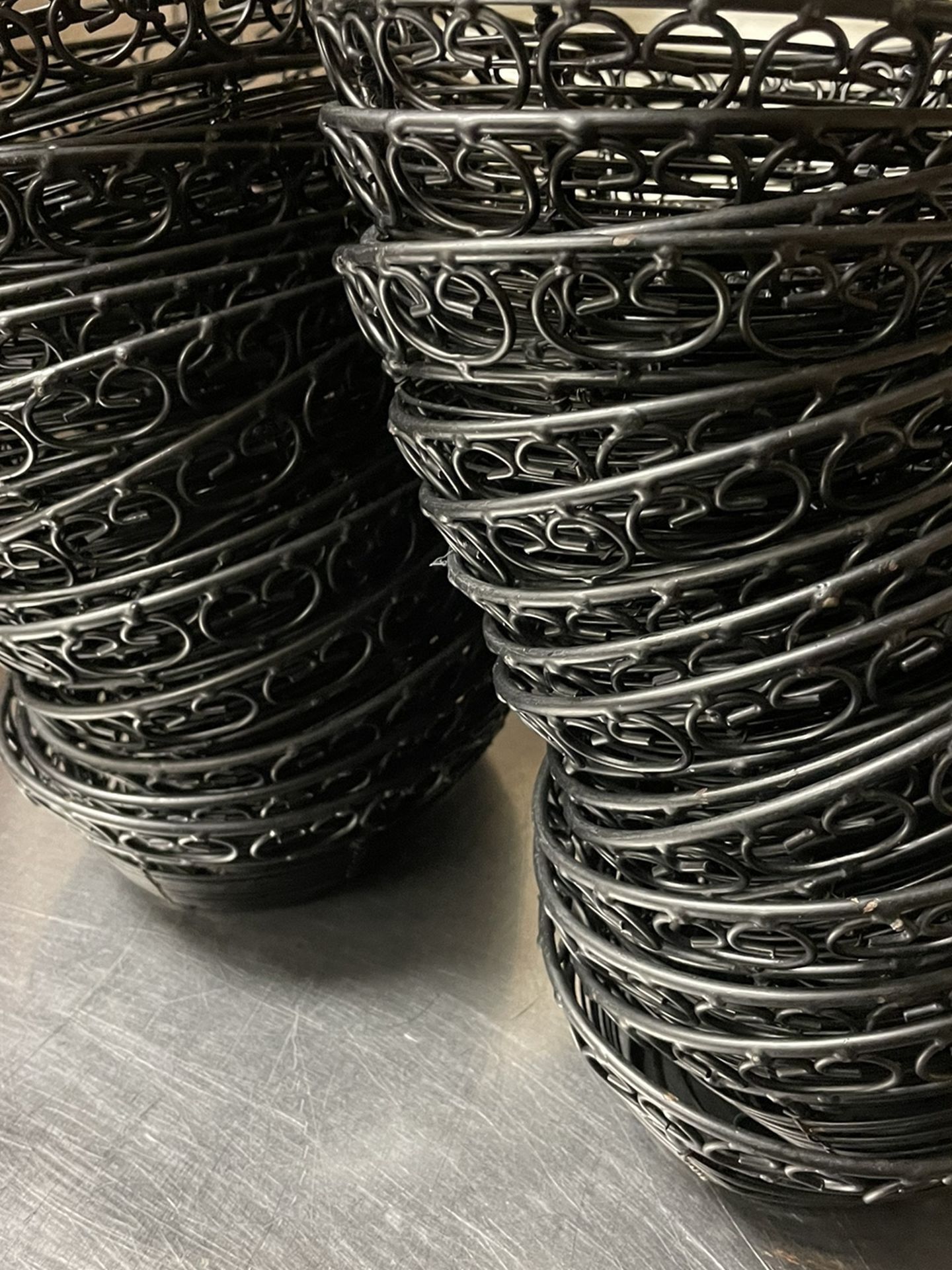 Heavy Duty Black Chip Baskets