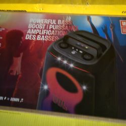 JBL PartyBox Club 120 - Portable Party Speaker with Foldable Handle, Powerful JBL Pro Sound, Futuristic lightshow, Up to 12 Hours of Play time, Splash