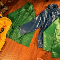Rain/fire Coats Jumpsuit L XL This Tingley Brand