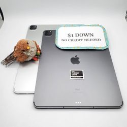 Apple IPad Pro 12.9 4th Gen Tablet- Pay $1 DOWN AVAILABLE - NO CREDIT NEEDED