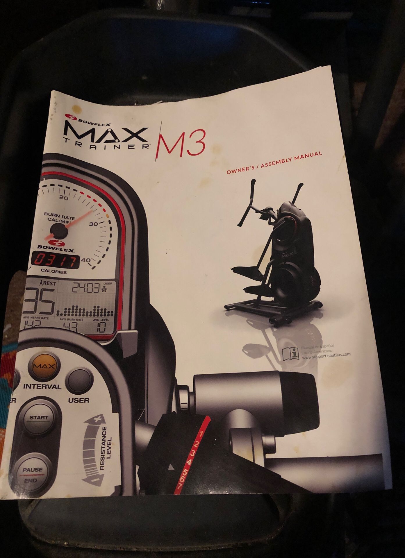 Bowflex max trainer m3