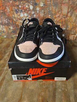 Jordan 1 Low OG Bleached Coral Sneakers Sz 11