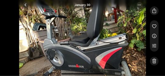 Ironman 450 recumbent machine