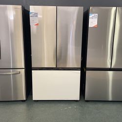 Samsung Bespoke Bottom Freezer Refrigerator With Automated Water Pitcher And Ice Maker‼️‼️