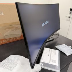 SANSUI 34-Inch Curved Monitor 165 Hz