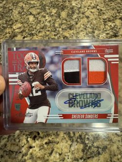 Shedeur Sanders, RPA /99 ( 2 Patch 4 Color )