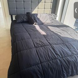 Bed frame and mattress