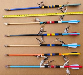 New 34” glass beaded arrow southwest decorations