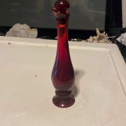 Avon Ruby Red Glass