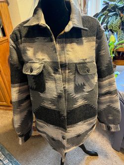 Jachs New York Mens L Jacket Sherpa Lined Coat