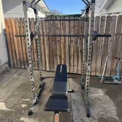 Squat Rack With Pull Up Bar 