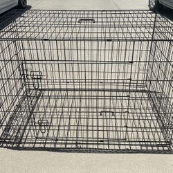 48-Inch Wire Cage/Crate For Dogs
