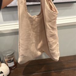 Beige Tote Bag 