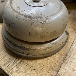 Vintage Wheeleck Signals Industrial / Railroad Warning Bell – Heavy Cast Metal