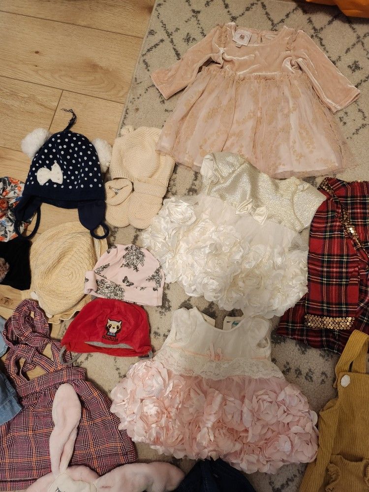 Baby Girl Clothes 0-24 Months