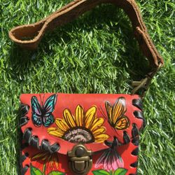 Artesanales Tarjeteros De Piel Hechos A Mano En Mexico 