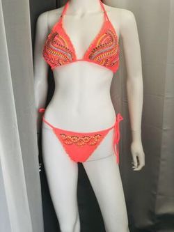 2- Piece Tropical Bikini