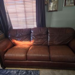 Leather Couch!