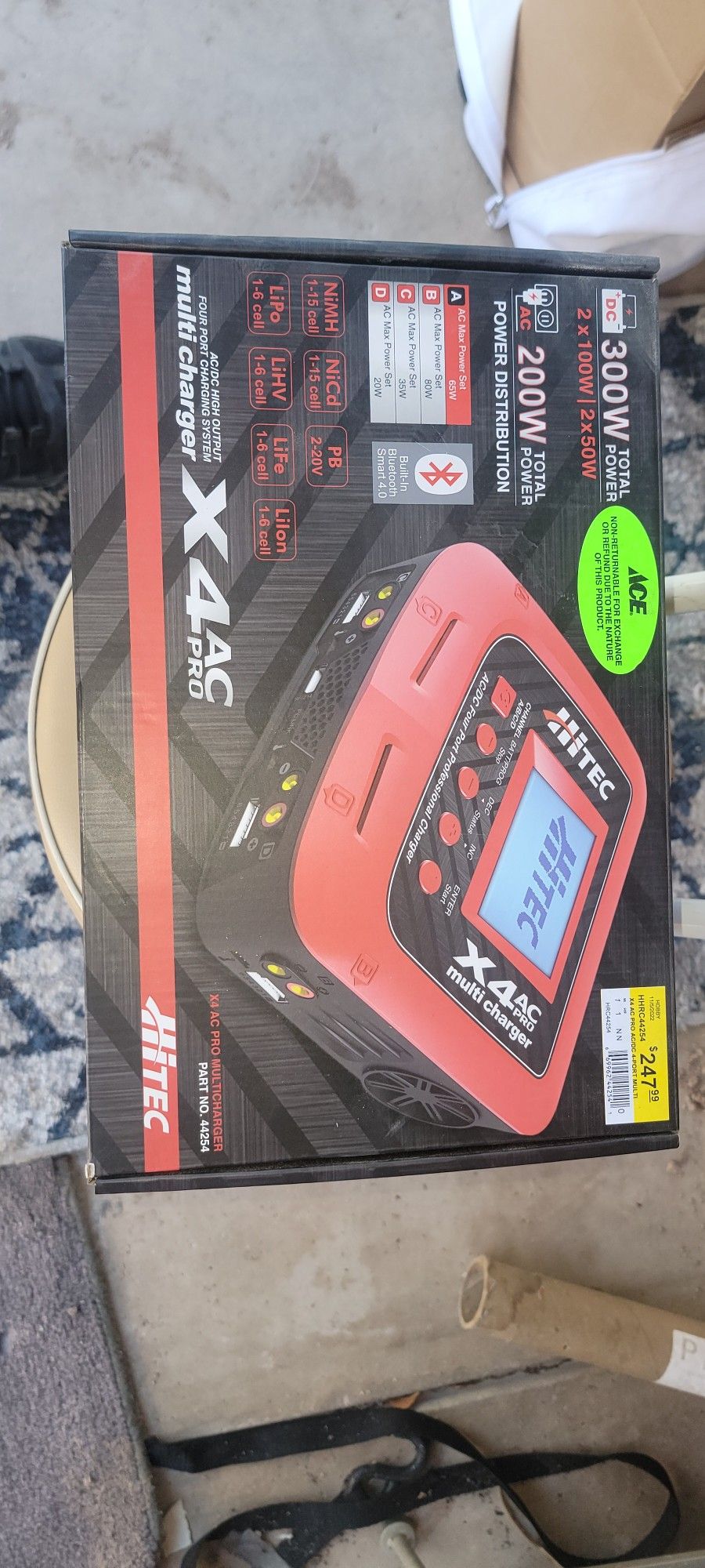 Hi Tec X4ac Pro Multi Charger Brand New