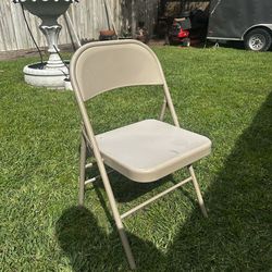 60 metal folding chairs