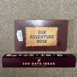 COUPLE BUNDLE - UNOPENED- Date Ideas - Travel Memory Book