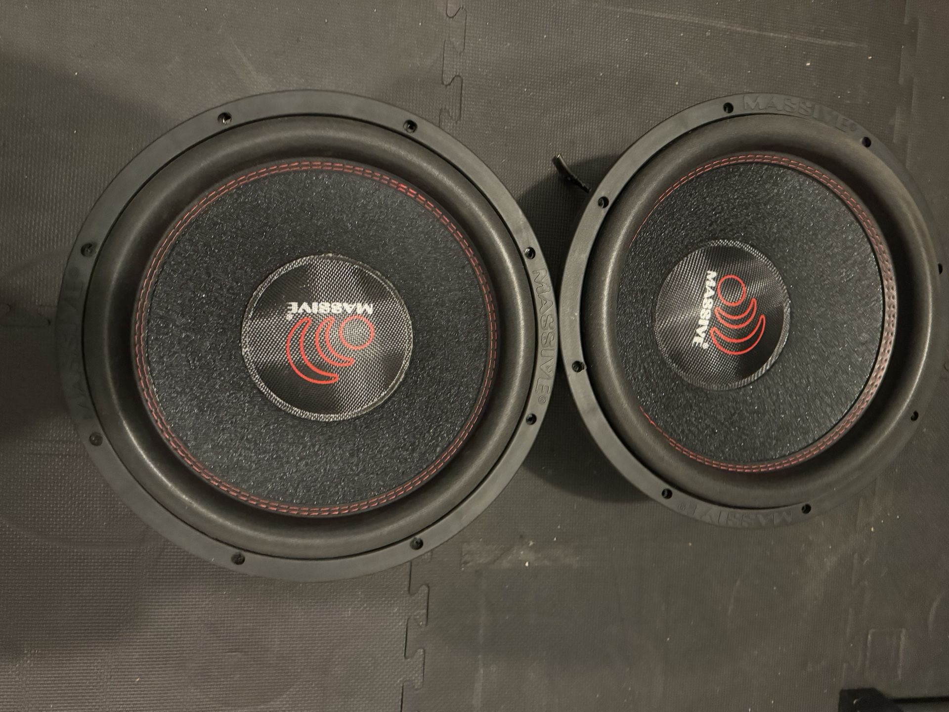 2 speaker/ bass Massive  4000 watts 